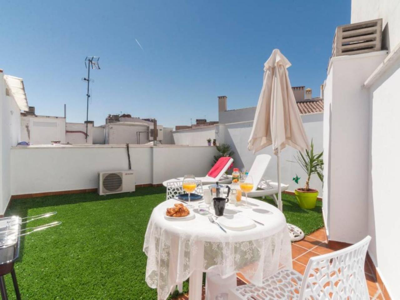 Atico Centro Historico A/C Bbq Wifi Apartamento Málaga Exterior foto